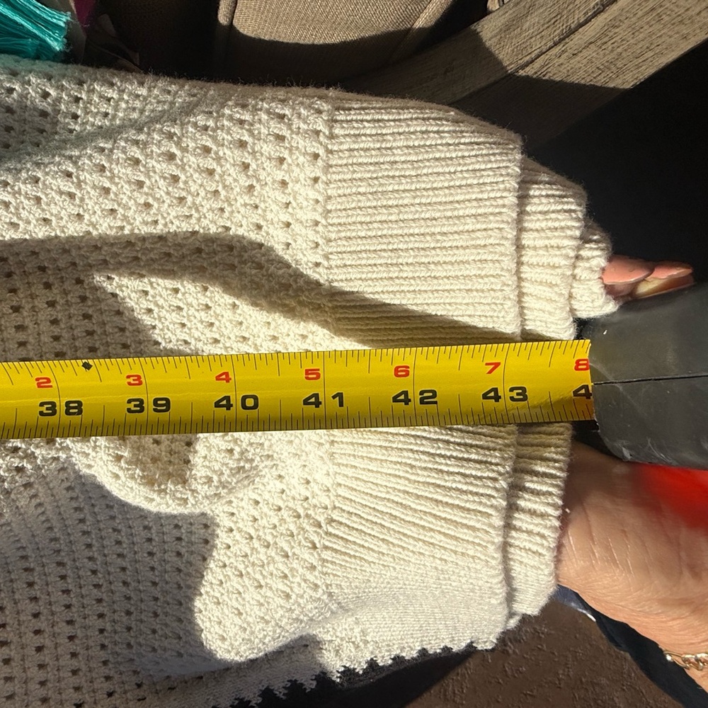 Universal Thread White Knit Sweater - image 5